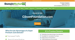 Desktop Screenshot of gibsonfoundation.com