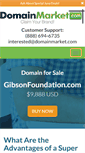 Mobile Screenshot of gibsonfoundation.com