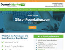 Tablet Screenshot of gibsonfoundation.com
